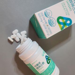 서울약사신협_식물성 엠에스엠_500mg x 120정 — 5점을 준 리뷰어가 2021년 11월 올린 사용 사진