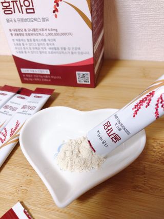 하루 1포로 콜레스테롤, 유산균, 고역가 소화효소까지 한번에 섭취! 다온바이오 홍자임 1개월분(30포) — 5점을 준 리뷰어가 2022년 11월 올린 사용 사진