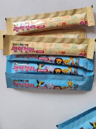 다나음 셀렌에 빠진 아연면역젤리 열대과일맛+사과맛 — 4.5점을 준 리뷰어가 2023년 7월 올린 사용 사진