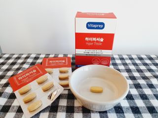 뉴트리션팩토리 비타프렙 하이퍼씨슬 밀크씨슬 900mg — 5점을 준 리뷰어가 2021년 9월 올린 사용 사진