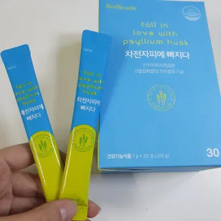 메디포스트 모비타 바디코드 식이섬유 차전자피에 빠지다 30포 — 5점을 준 리뷰어가 2022년 12월 올린 사용 사진