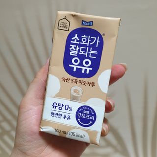 소화가 잘되는 우유 국산 5곡 미숫가루 — 5점을 준 리뷰어가 2021년 9월 올린 사용 사진