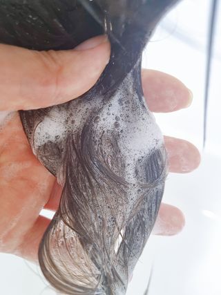 주식회사 에이징 하이드로컴플렉스 미네랄 샴푸 — 5점을 준 리뷰어가 2022년 11월 올린 사용 사진