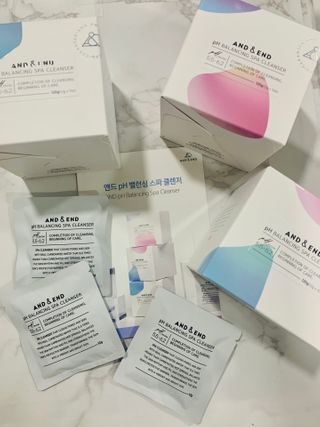 앤앤드 앤드앤엔드 pH 밸런싱 스파클렌저 — 5점을 준 리뷰어가 2021년 2월 올린 사용 사진