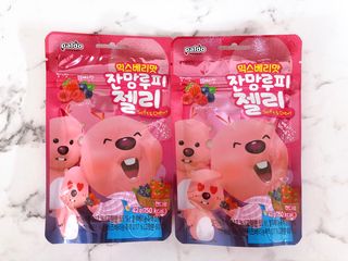 [팔도] 잔망루피젤리 믹스베리맛 42g 8개 — 5점을 준 리뷰어가 2022년 2월 올린 사용 사진