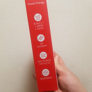 [인디닥터] 타이탄 BCAA 프로틴 젤리스틱 — 5점을 준 리뷰어가 2022년 5월 올린 사용 사진