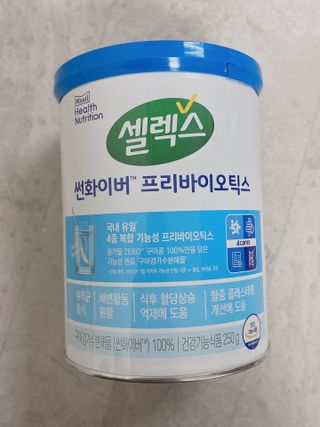 셀렉스 썬화이버 프리바이오틱스 — 4.5점을 준 리뷰어가 2021년 12월 올린 사용 사진