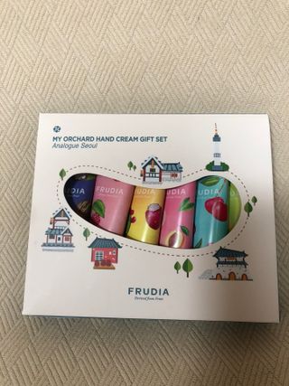 [후르디아] 골라쓰는 과즙향 핸드크림 기프트세트 — 5점을 준 리뷰어가 2023년 12월 올린 사용 사진