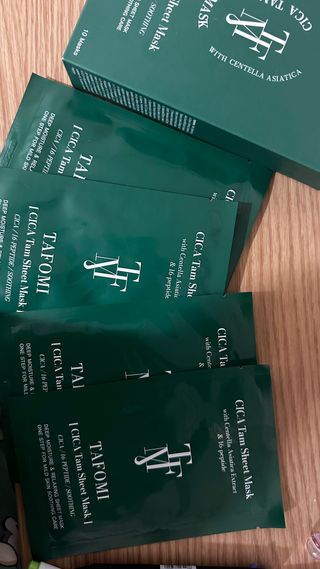 타포미 시카 탐 시트 마스크 27ml — 5점을 준 리뷰어가 2023년 1월 올린 사용 사진