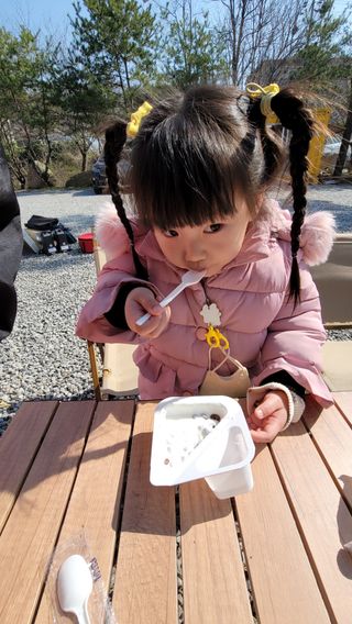 LIVE 매일바이오 토핑요거트 — 4.5점을 준 리뷰어가 2022년 4월 올린 사용 사진