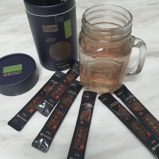 프리마인 자체 기업부설 연구소에서 찾아낸 건강한 수면의 비밀.  슬립토 플러스 30포 — 5점을 준 리뷰어가 2021년 10월 올린 사용 사진