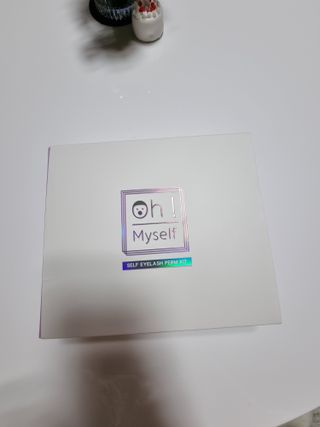 피비에스코리아 [오마이셀프] 셀프 속눈썹펌 키트 뷰러펌 파마 세트 — 4점을 준 리뷰어가 2022년 1월 올린 사용 사진