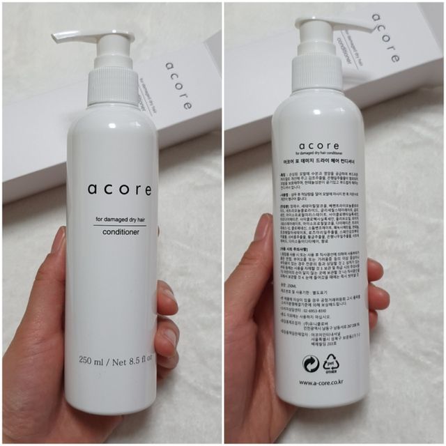 어코어 데미지케어 컨디셔너 리뷰 사진