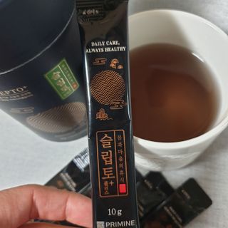 프리마인 자체 기업부설 연구소에서 찾아낸 건강한 수면의 비밀.  슬립토 플러스 30포 — 4.5점을 준 리뷰어가 2021년 11월 올린 사용 사진