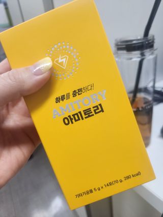 주식회사 씨크릿비에프랩 마시는 아미노산 아미토리 열대과일맛 14포 [1포, 5g / 보틀증정] — 5점을 준 리뷰어가 2023년 2월 올린 사용 사진