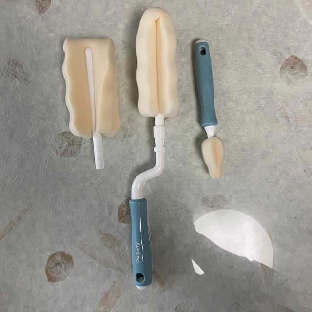 달퐁스폰지젖병솔리필형3pcs 리뷰 사진