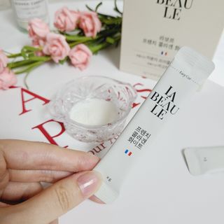 라보르 프렌치 콜라겐 화이트 — 4점을 준 리뷰어가 2022년 10월 올린 사용 사진