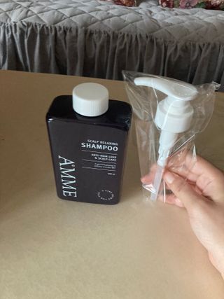 아므 스칼프 릴렉싱 샴푸 — 5점을 준 리뷰어가 2021년 3월 올린 사용 사진
