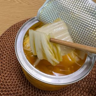 셰프애찬 단호박 백김치 1kg — 4.5점을 준 리뷰어가 2022년 10월 올린 사용 사진