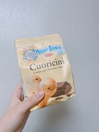 바릴라 몰리노비앙코 쿠키 3종_판디스텔라,쿠오리치니,바이오치 — 5점을 준 리뷰어가 2022년 2월 올린 사용 사진