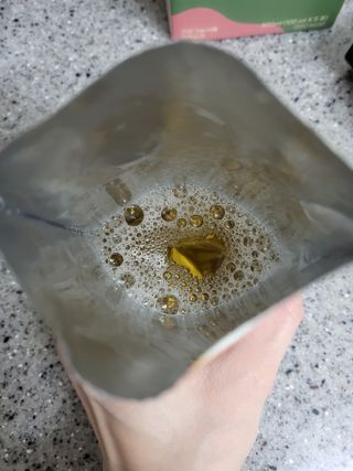 [경남제약헬스케어] 케어플러스 리셋 다이어트 청포도맛 100ml X 5포 (5일분) — 4점을 준 리뷰어가 2023년 5월 올린 사용 사진