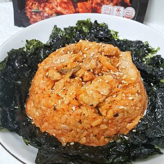 한성기업 무볼레 왕건더기 볶음밥 묵은지삼겹살 — 5점을 준 리뷰어가 2021년 11월 올린 사용 사진