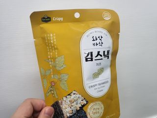 더빈트 와삭바삭 김스낵 — 4.5점을 준 리뷰어가 2023년 2월 올린 사용 사진