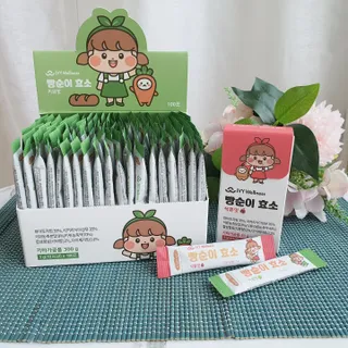 아이비웰니스 빵순이 식탁 위의 필수템! 빵순이 효소 키위맛 100포 + 석류맛 14포 (총 114포) — 5점을 준 리뷰어가 2022년 12월 올린 사용 사진