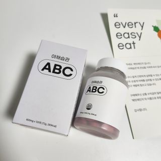 야채습관 ABC 120정 2개월분 하루야채 — 4점을 준 리뷰어가 2022년 8월 올린 사용 사진