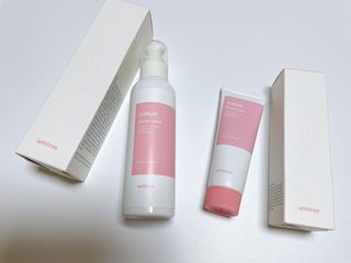 화이트리 채움 베리어 로션, 베리어 크림 세트 — 5점을 준 리뷰어가 2021년 2월 올린 사용 사진