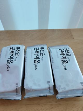 프리마인 유산균 국가지정연구소 선정, 살아있는 생유산균 200억 마리의 힘. 유산균n굿바이옴플러스 — 5점을 준 리뷰어가 2021년 9월 올린 사용 사진
