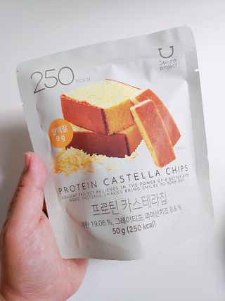신상품) 딜라이트 프로젝트 프로틴  브라우니칩/ 카스테라칩 총 6EA — 5점을 준 리뷰어가 2022년 5월 올린 사용 사진