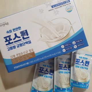 자연에온 마시는 프로틴 고함량 균형단백질 음료 포스틴 125ml 10개입 1BOX — 5점을 준 리뷰어가 2021년 4월 올린 사용 사진