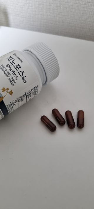 프리마인 홍삼의 강력한 에너지, 이제는 흡수율을 높인 최첨단 캡슐로 간편하게 초고속 충전하세요. — 4점을 준 리뷰어가 2022년 8월 올린 사용 사진