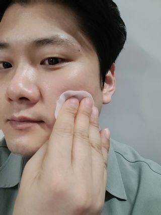 태그스킨 4스텝 주름개선 피부미백 영양 마스크팩 3개 세트(최신버전) — 5점을 준 리뷰어가 2022년 3월 올린 사용 사진