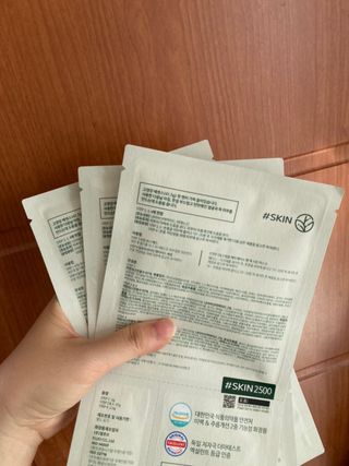 태그스킨 4스텝 주름개선 피부미백 영양 마스크팩 3개 세트(최신버전) — 5점을 준 리뷰어가 2022년 5월 올린 사용 사진