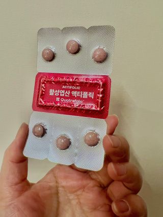 [리노브] 4세대 활성엽산 액티폴릭 270mg x 30정 — 5점을 준 리뷰어가 2022년 9월 올린 사용 사진