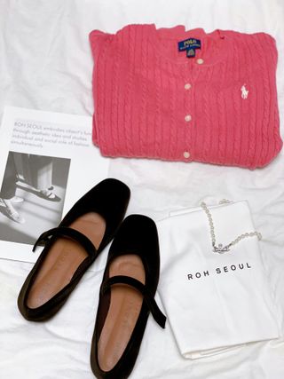 로서울 Rowie mary jane shoes Velvet, Ecoclean — 5점을 준 리뷰어가 2021년 9월 올린 사용 사진