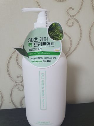 멈칫(MUMCHIT) 멈칫 단백질 퀵트리트먼트 — 5점을 준 리뷰어가 2021년 12월 올린 사용 사진