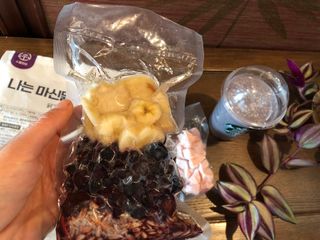 수플먼트 나는 마신닭!! 닭가슴살 주스키트, 먹기 힘들었던 닭가슴살 이제는 마시자 — 5점을 준 리뷰어가 2023년 3월 올린 사용 사진