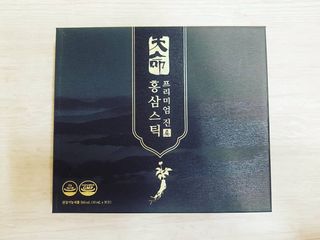 헬스업_천명진프리미엄홍삼스틱_10ml x 30포 — 5점을 준 리뷰어가 2021년 2월 올린 사용 사진
