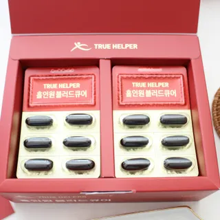 트루헬퍼 홀인원 블러드큐어 혈행+혈압+콜레스테롤 한번에 1박스 1개월 — 5점을 준 리뷰어가 2023년 2월 올린 사용 사진