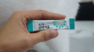프리마인 유산균 국가지정연구소 선정, 살아있는 생유산균 200억 마리의 힘. 유산균n굿바이옴플러스 — 5점을 준 리뷰어가 2021년 11월 올린 사용 사진
