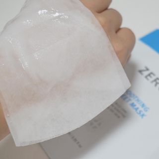 제로이드 수딩 시트 마스크 — 5점을 준 리뷰어가 2022년 4월 올린 사용 사진