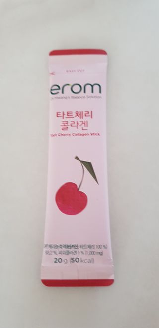 이롬 erom 타트체리 콜라겐 — 4점을 준 리뷰어가 2021년 3월 올린 사용 사진