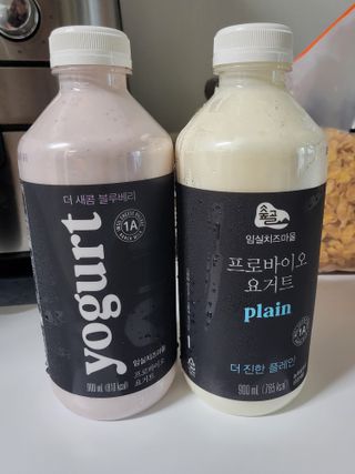 숲골 임실치즈마을 프로바이오 요거트 900ml — 5점을 준 리뷰어가 2021년 8월 올린 사용 사진