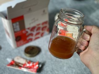 자연에온 핑크 자몽 착즙 100mL 10개입 1BOX +가 득담은 자몽 콜라겐 젤리스틱 1BOX — 5점을 준 리뷰어가 2021년 6월 올린 사용 사진