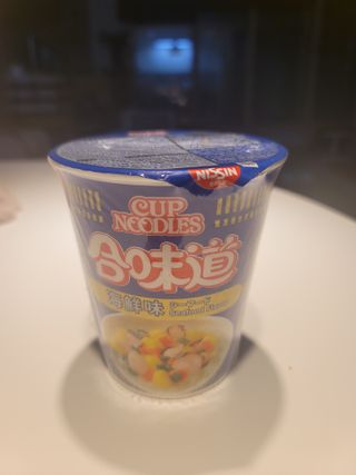 NISSIN 닛신 컵누들  4종 - 씨푸드오리지날, 씨푸드 스파이시, 씨푸드 커리, 씨푸드 XO소스 — 5점을 준 리뷰어가 2022년 11월 올린 사용 사진