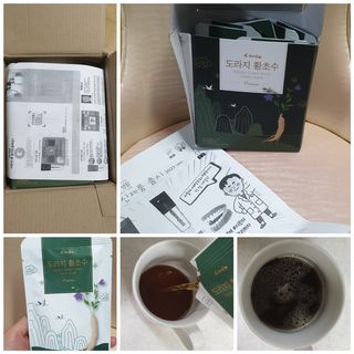K-doraji K도라지 황초수 목에좋은 도라지 음료 80ml*7봉 — 4점을 준 리뷰어가 2022년 7월 올린 사용 사진