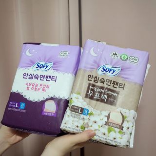 LG유니참 쏘피SOFY [SOFY] 안심숙면팬티/무표백속커버 — 5점을 준 리뷰어가 2021년 4월 올린 사용 사진